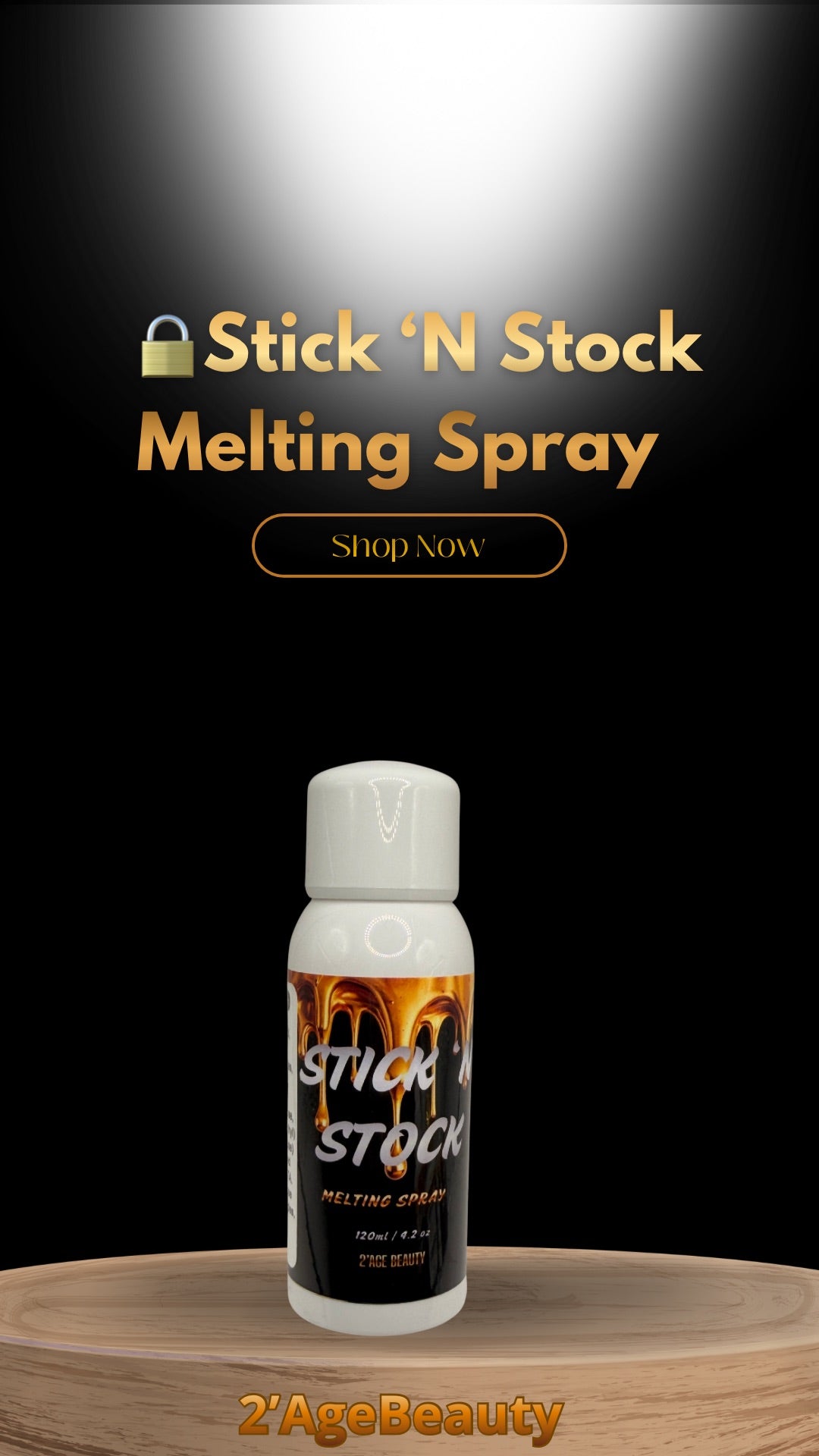 💦 Stick ‘N Stock  Melting Spray
