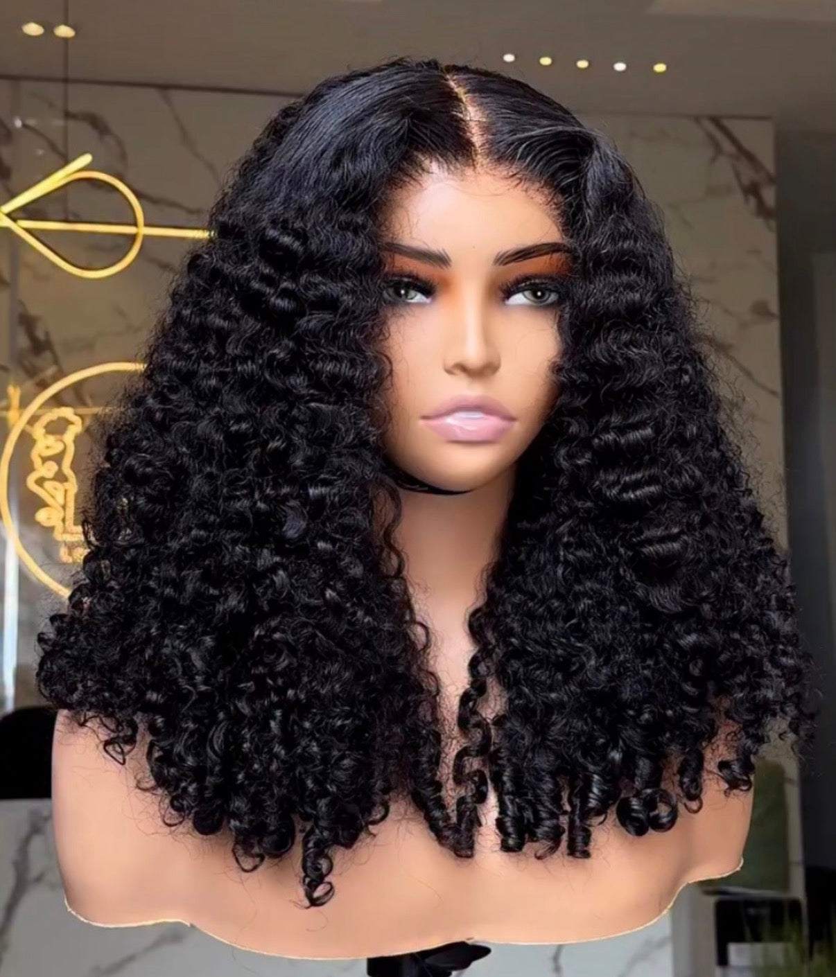 40 46 Inch Deep Wave 13x4 13x6 Lace Front Human Hair Wig 220 Density Curly 360 Full Lace Frontal Wig Human Hair For Black Women