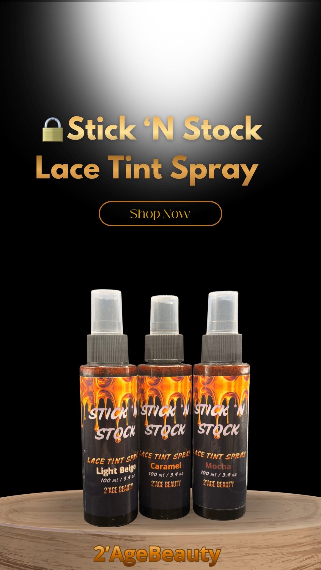 💧 Stick ‘N Stock Lace Tint Spray