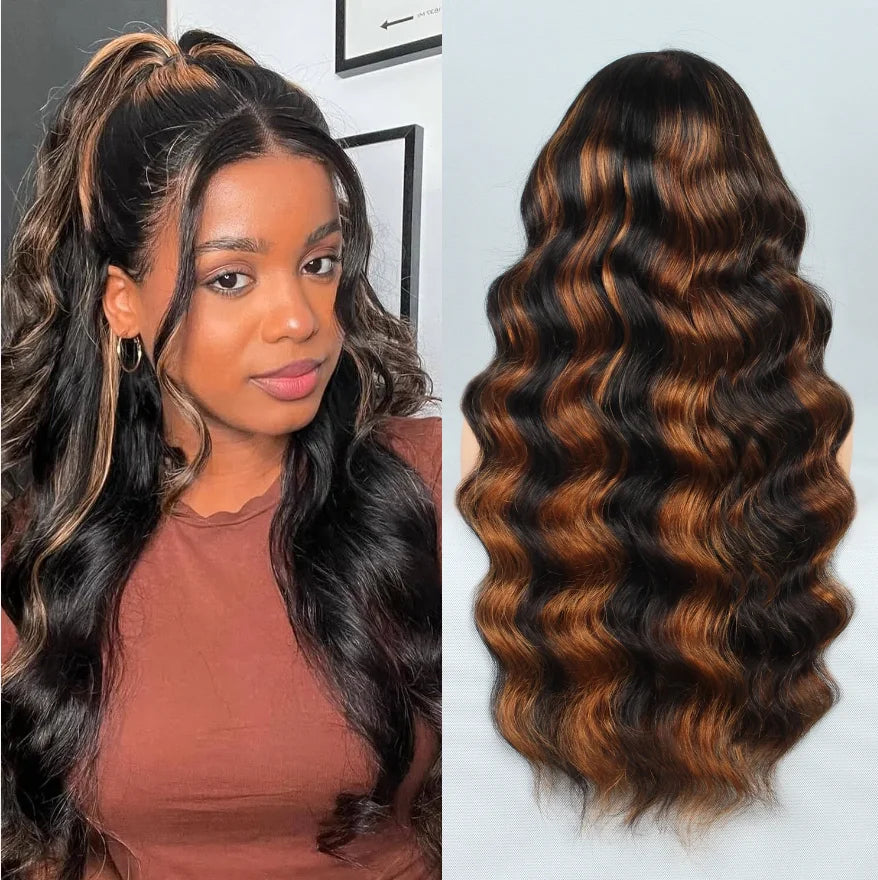 P1B/30 Wig 100% Human Hair Glueless Wigs Human Hair 9x6 Lace Front Wig Body Wave For Women Lace with Baby Hair for Black Women