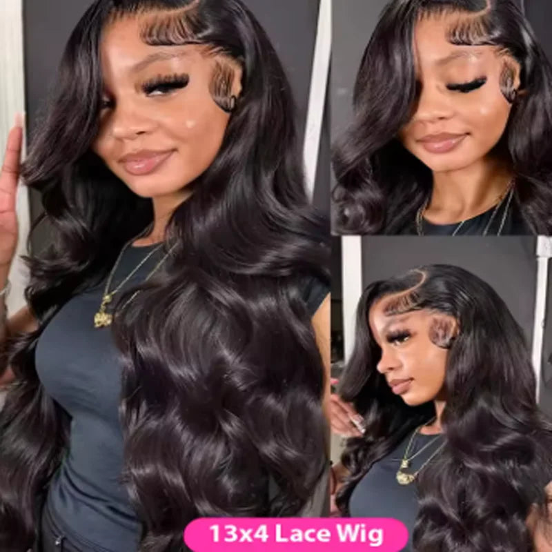 250 Density Body Wave 13x4 Lace Front Wigs Brazilian 5x5 Glueless Closure Wig Black 13x6 Hd Transparent Frontal Human Hair Wig