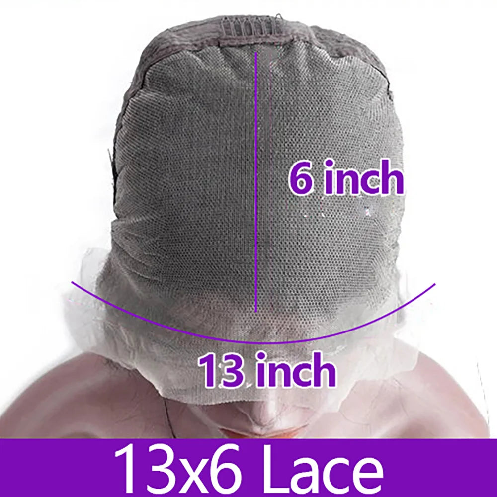 P4/27 Highlight 46 Inch Straight Human Hair Wig 13x6 HD Undetectable Lace Frontal 200 Density Pre Plucked Baby Hair Glueless Wig